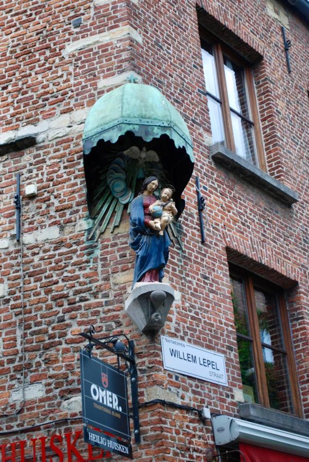 Apartament Historical Miniature House In The Heart Of Antwerpia Zewnętrze zdjęcie